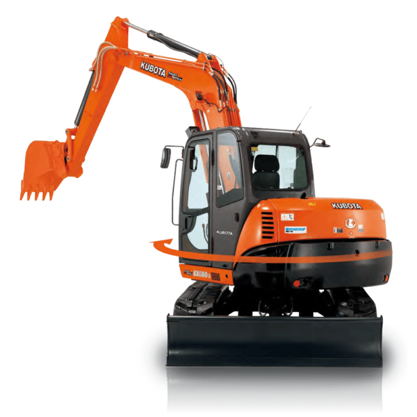 8.0 Ton Excavator For Hire