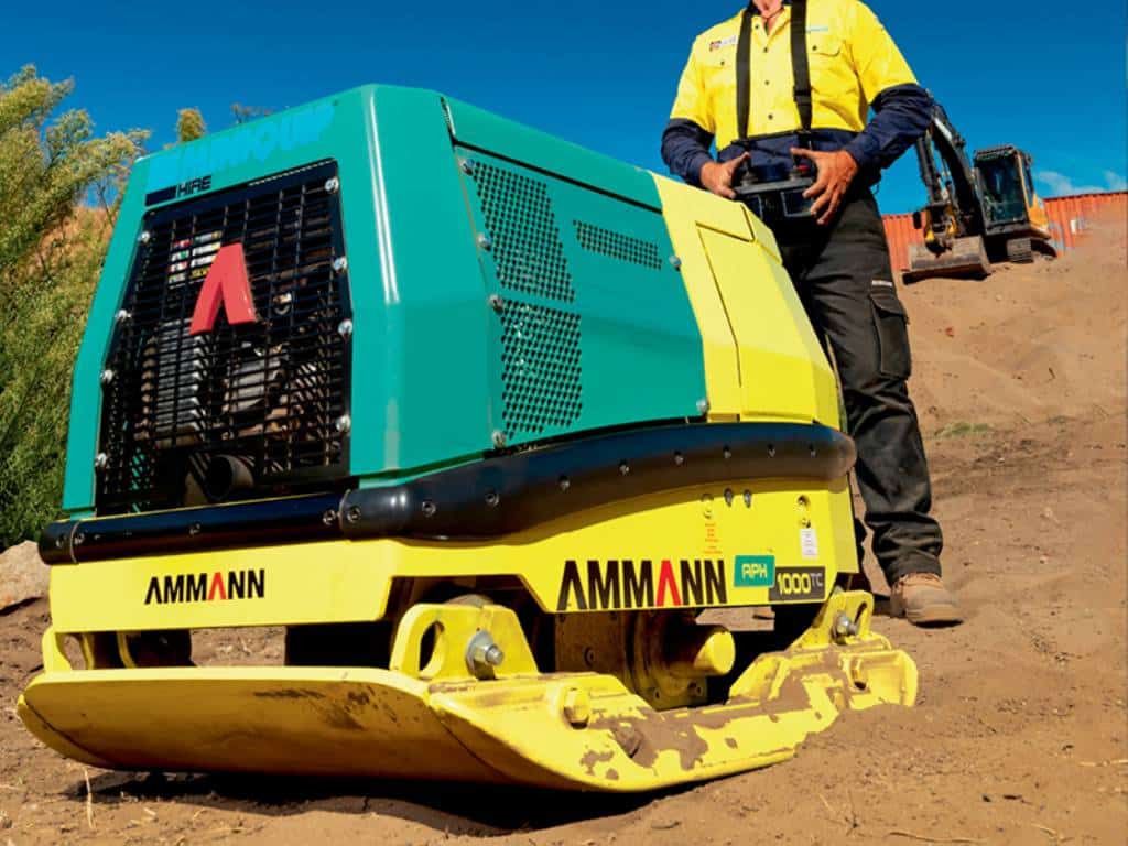 Compact soil compactor rental for construction projects at Miniquip Hire.