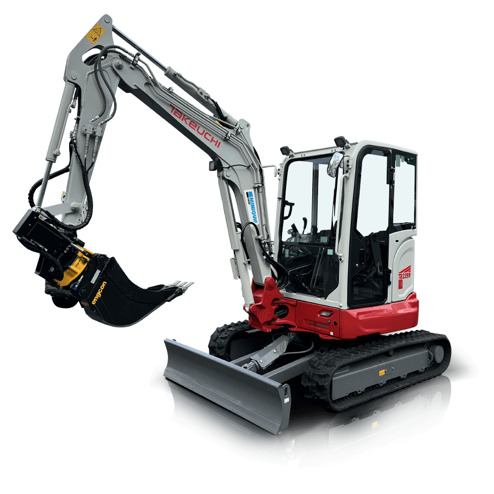 Miniquip Takeuchi TB335R Excavator For Hire